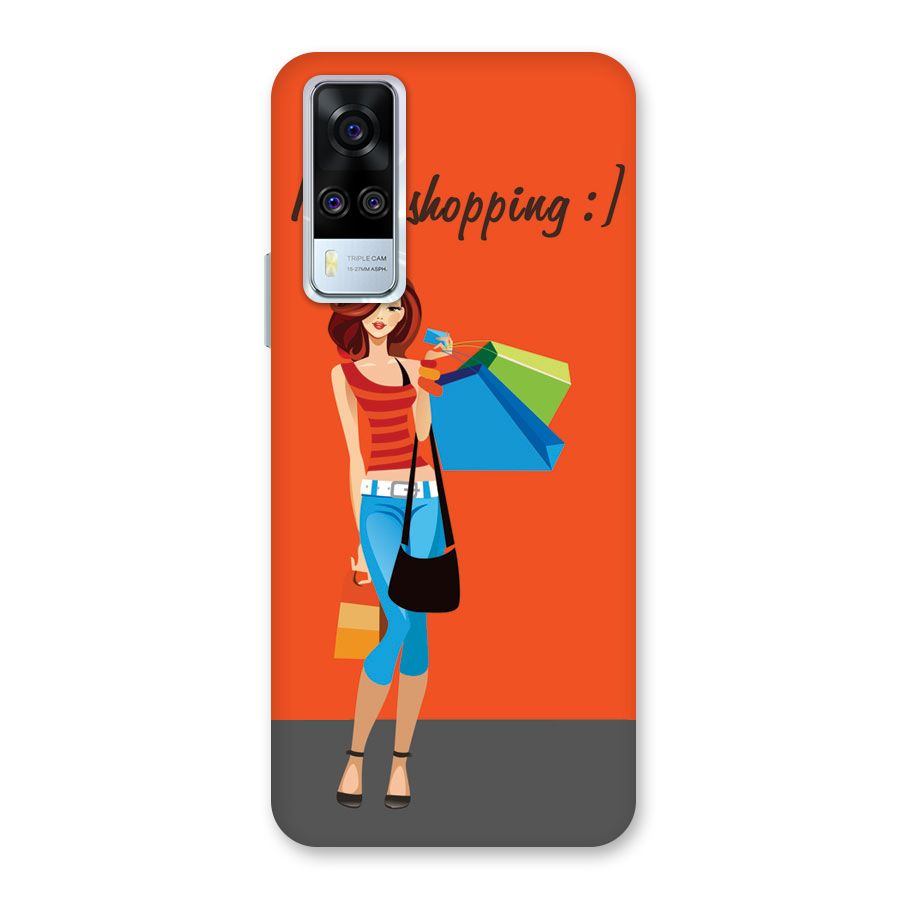 Love Shopping Classy Girl Back Case for Vivo Y31