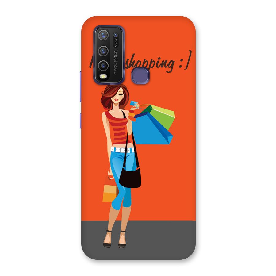 Love Shopping Classy Girl Back Case for Vivo Y50