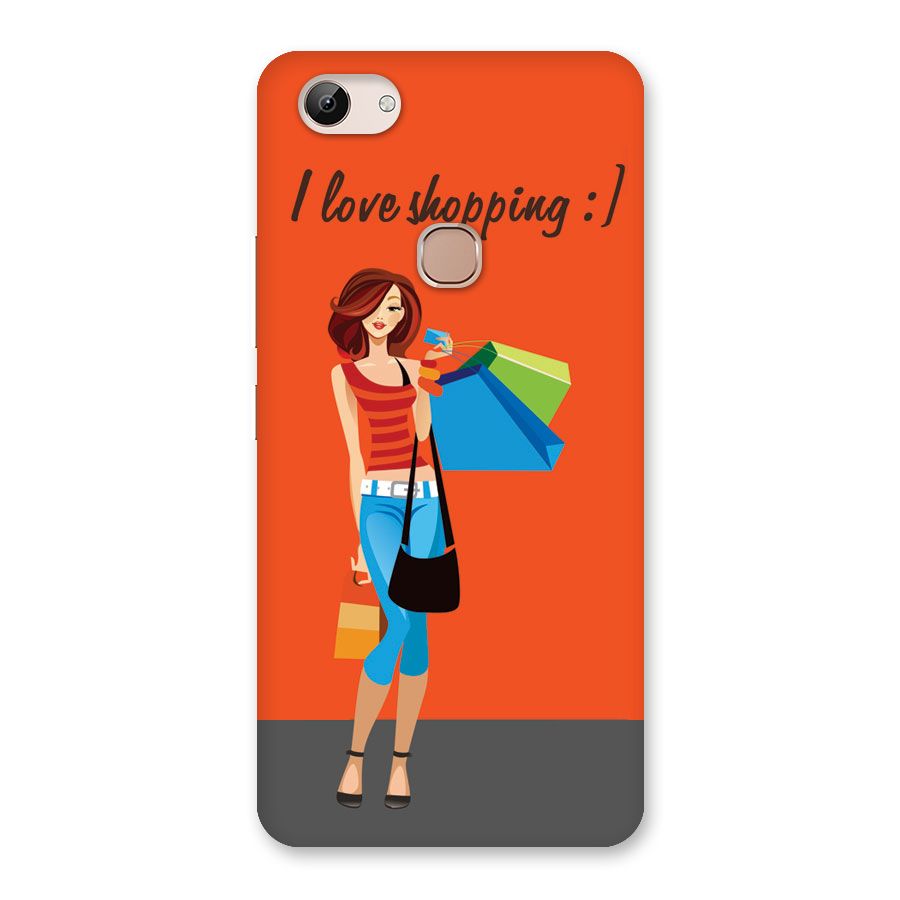 Love Shopping Classy Girl Back Case for Vivo Y83