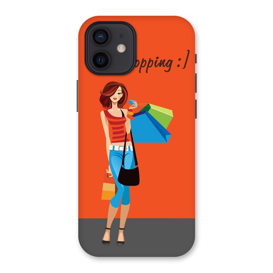 Love Shopping Classy Girl Back Case for iPhone 12