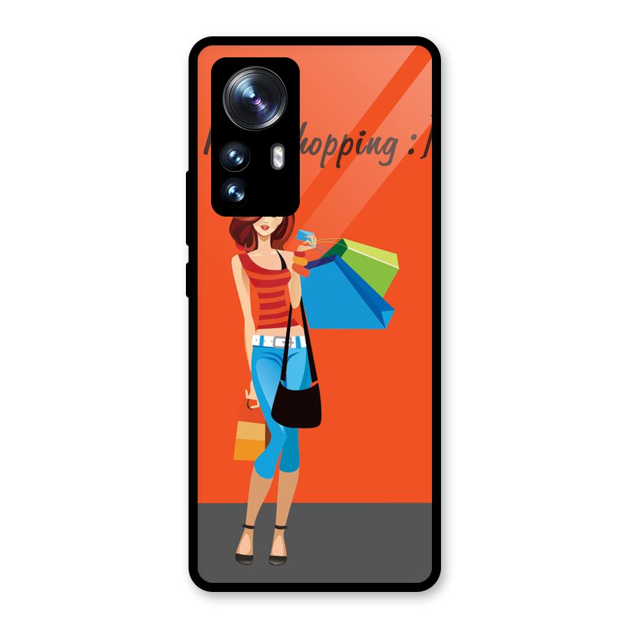 Love Shopping Classy Girl Glass Back Case for Xiaomi 12 Pro