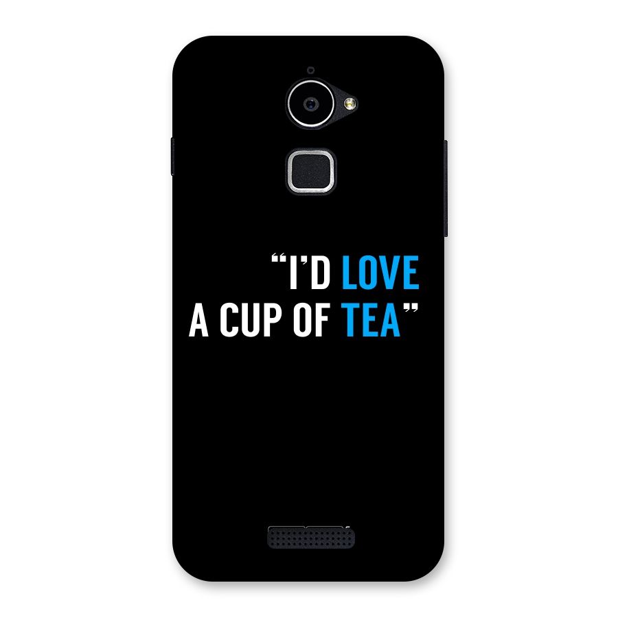 Love Tea Back Case for Coolpad Note 3 Lite