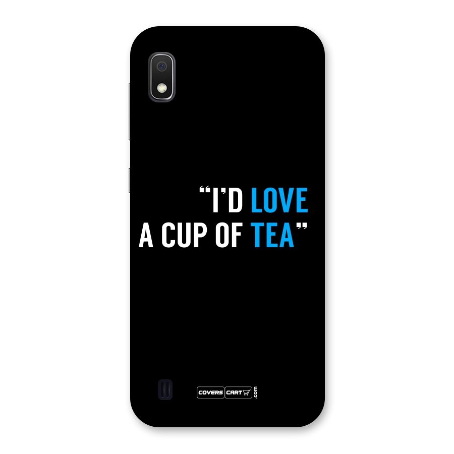 Love Tea Back Case for Galaxy A10