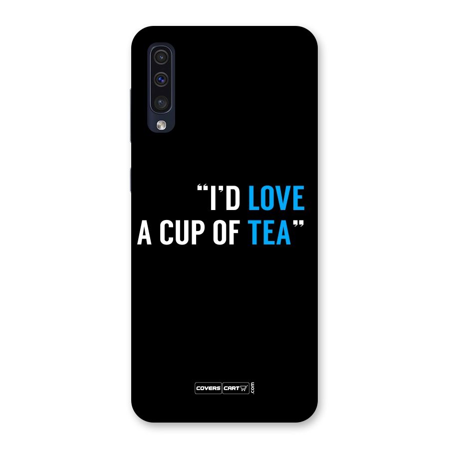 Love Tea Back Case for Galaxy A50