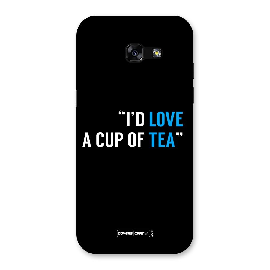 Love Tea Back Case for Galaxy A5 2017