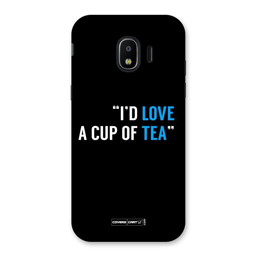 Love Tea Back Case for Galaxy J2 Pro 2018