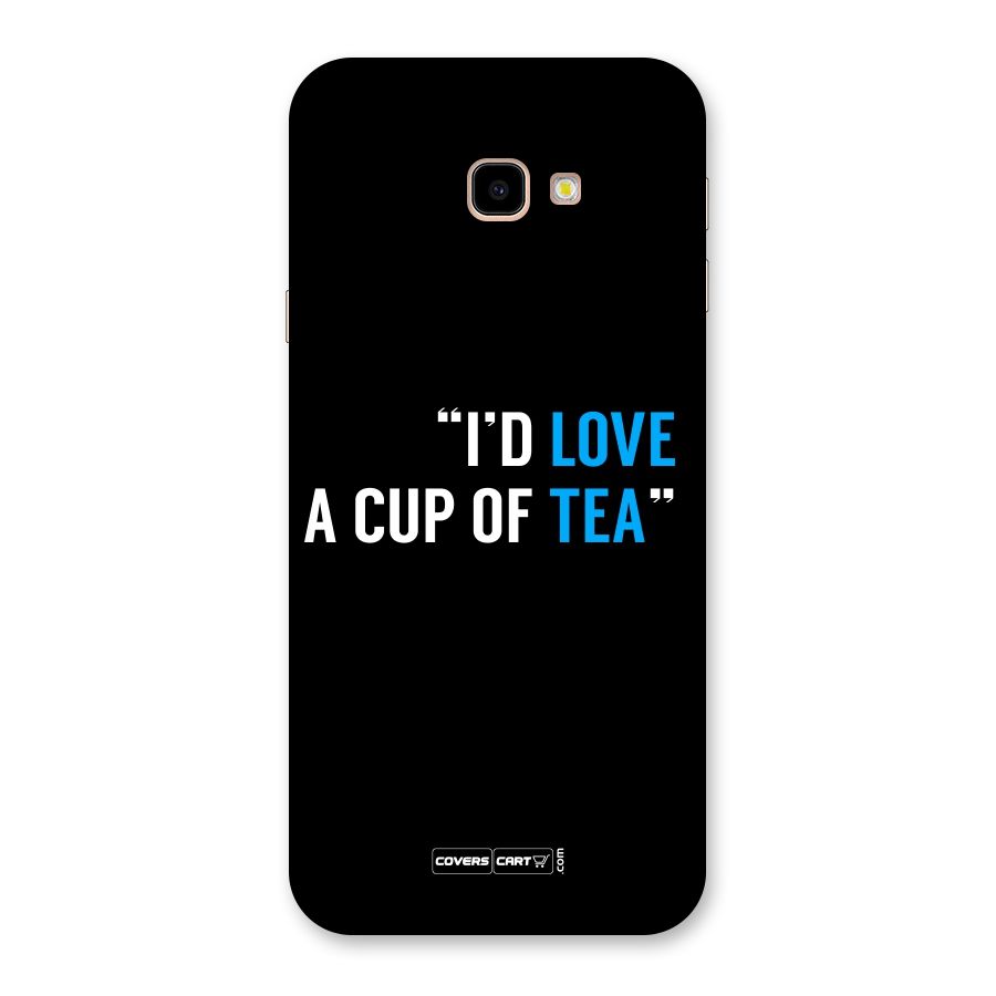 Love Tea Back Case for Galaxy J4 Plus
