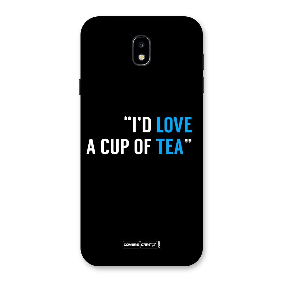 Love Tea Back Case for Galaxy J7 Pro