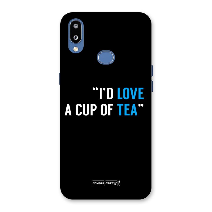 Love Tea Back Case for Galaxy M01s