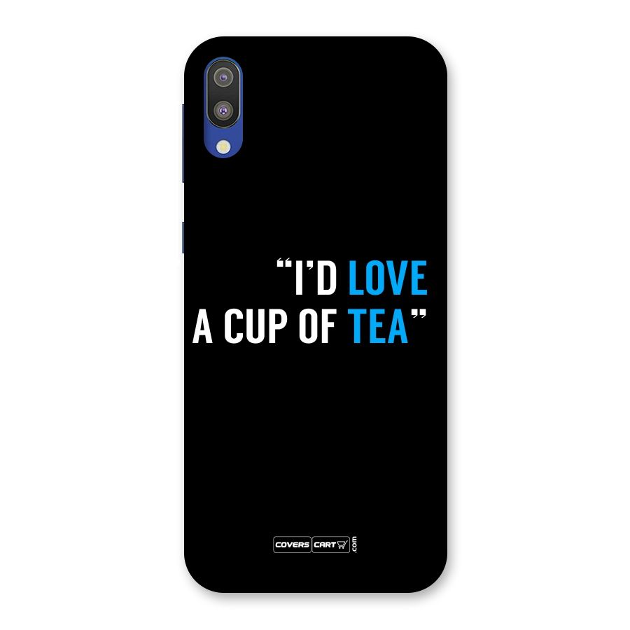 Love Tea Back Case for Galaxy M10
