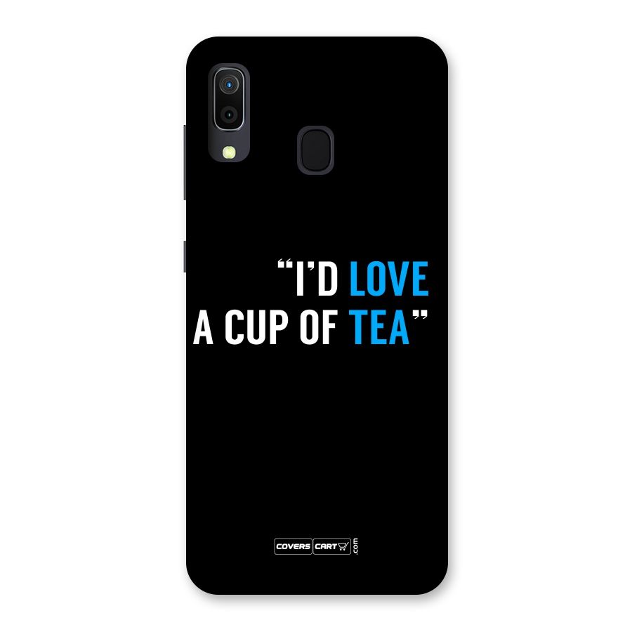 Love Tea Back Case for Galaxy M10s