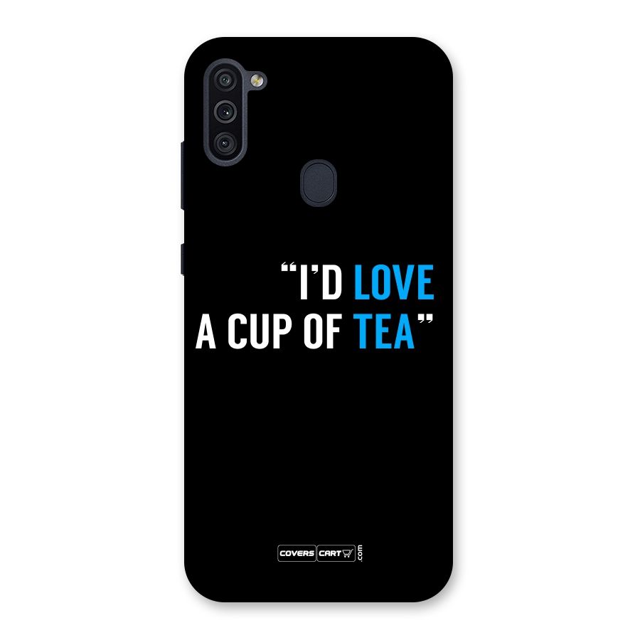 Love Tea Back Case for Galaxy M11