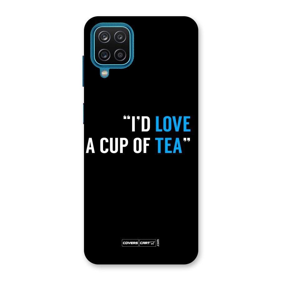 Love Tea Back Case for Galaxy M12