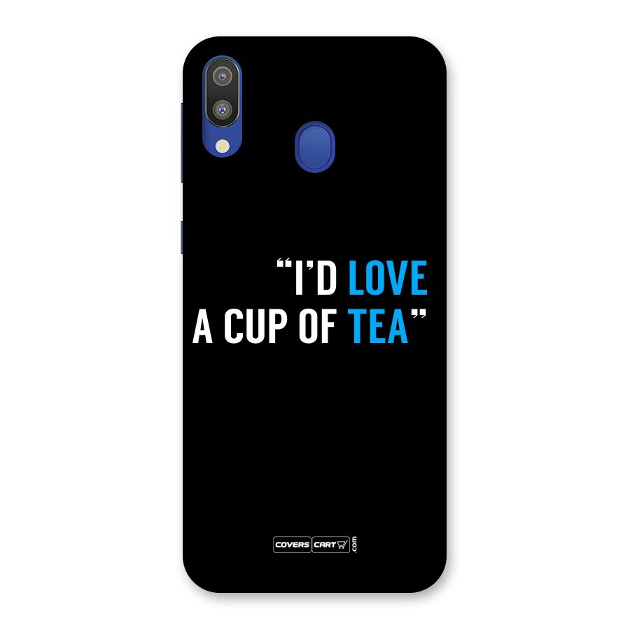 Love Tea Back Case for Galaxy M20
