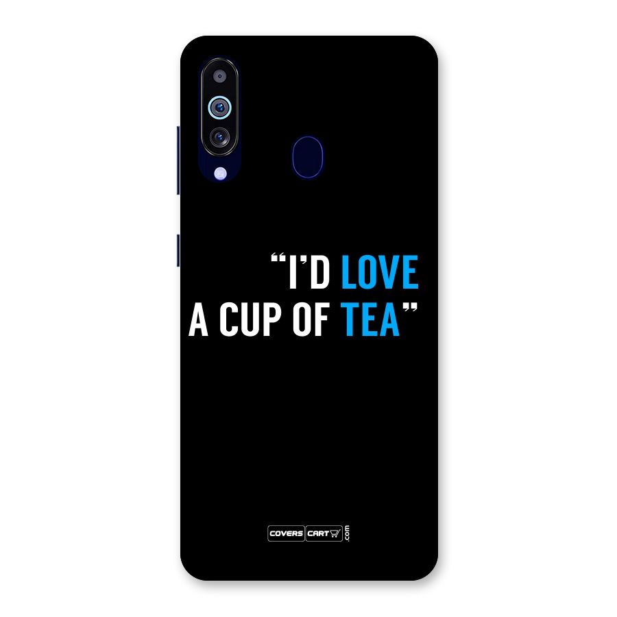 Love Tea Back Case for Galaxy M40