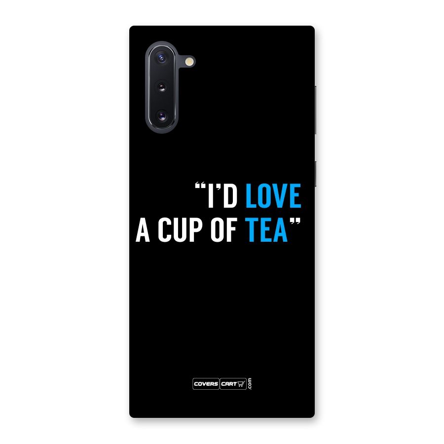 Love Tea Back Case for Galaxy Note 10
