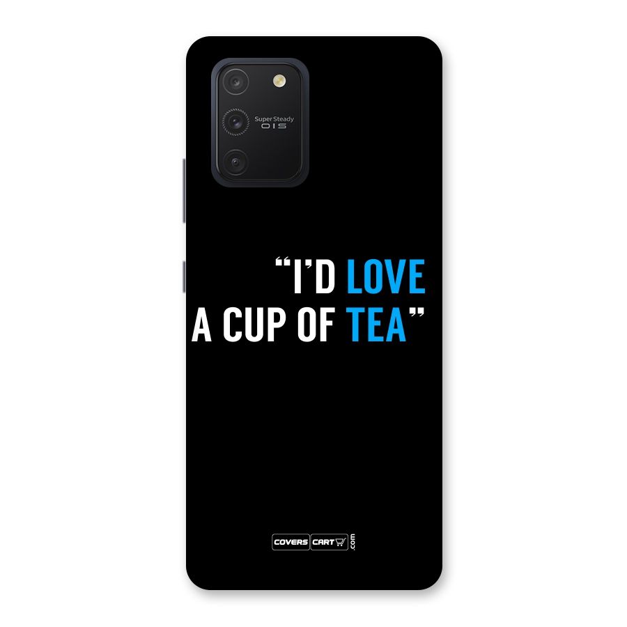 Love Tea Back Case for Galaxy S10 Lite