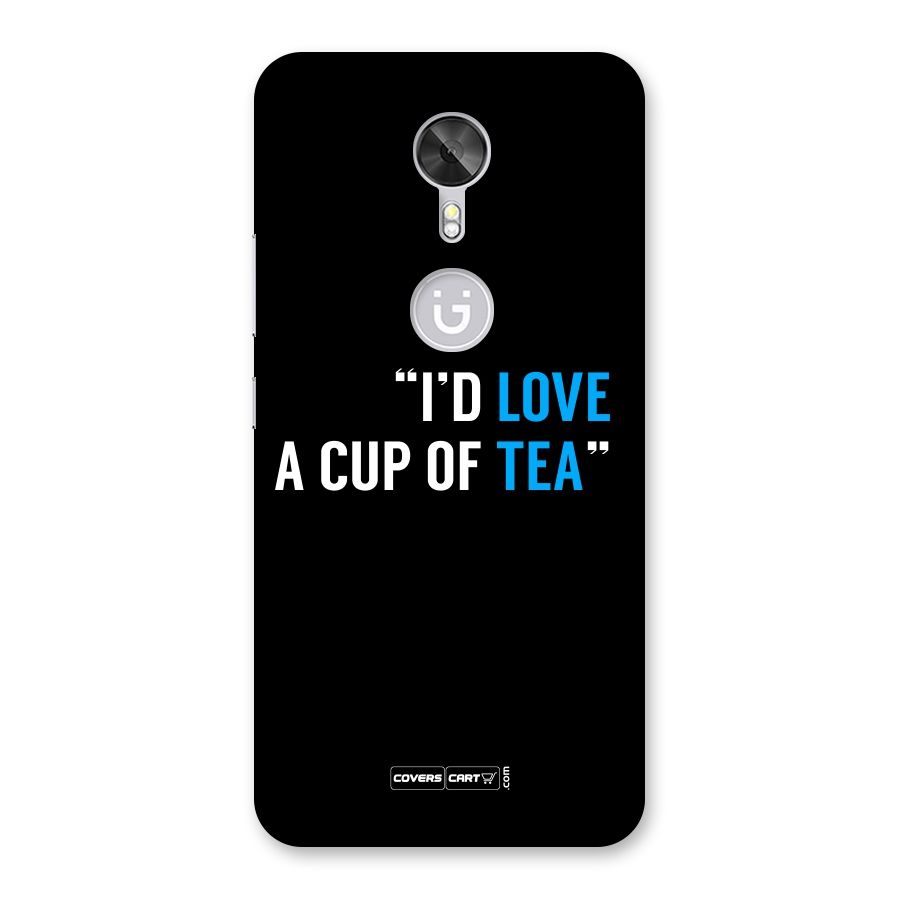 Love Tea Back Case for Gionee A1