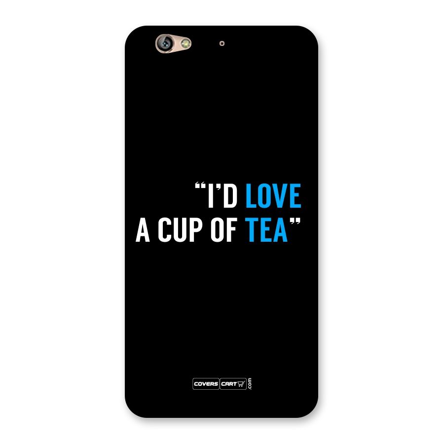 Love Tea Back Case for Gionee S6