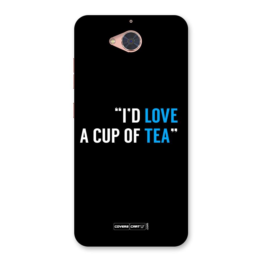 Love Tea Back Case for Gionee S6 Pro