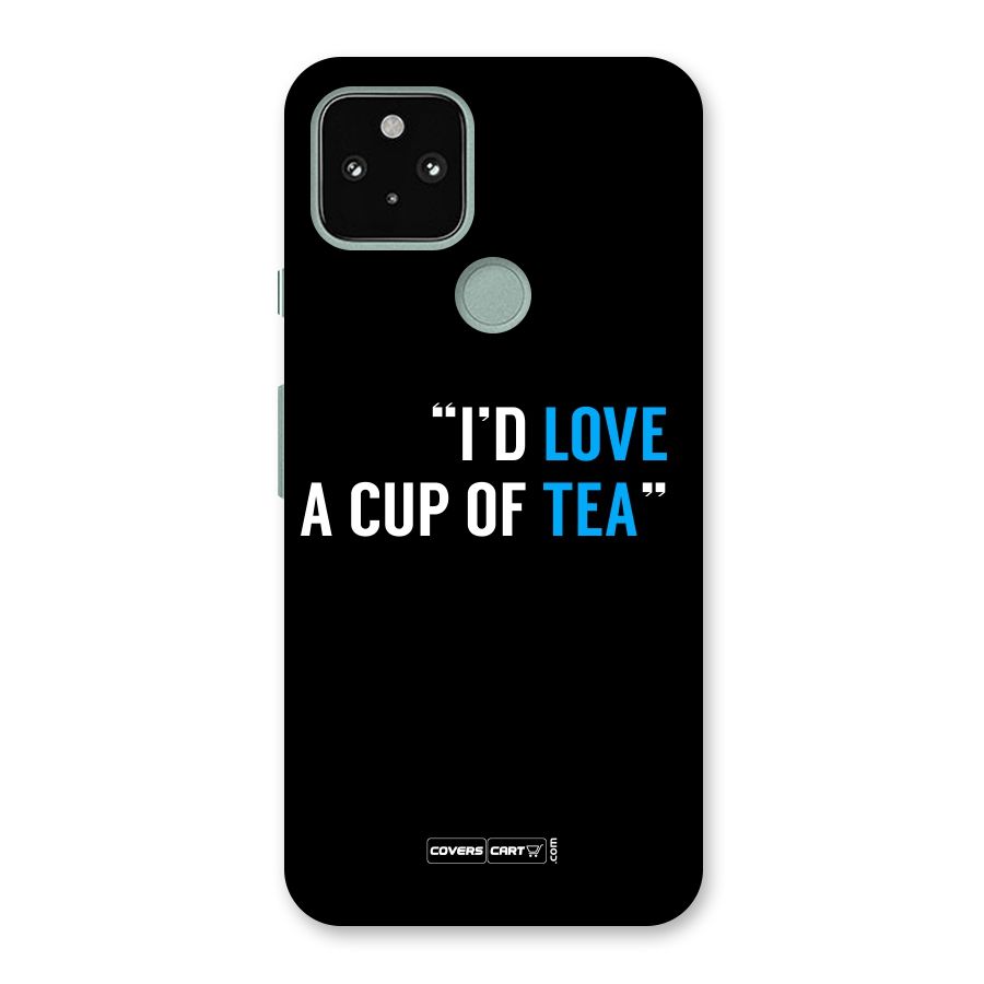 Love Tea Back Case for Google Pixel 5