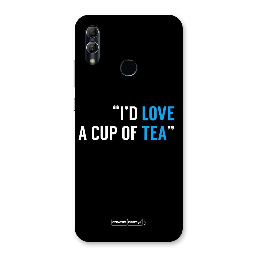 Love Tea Back Case for Honor 10 Lite