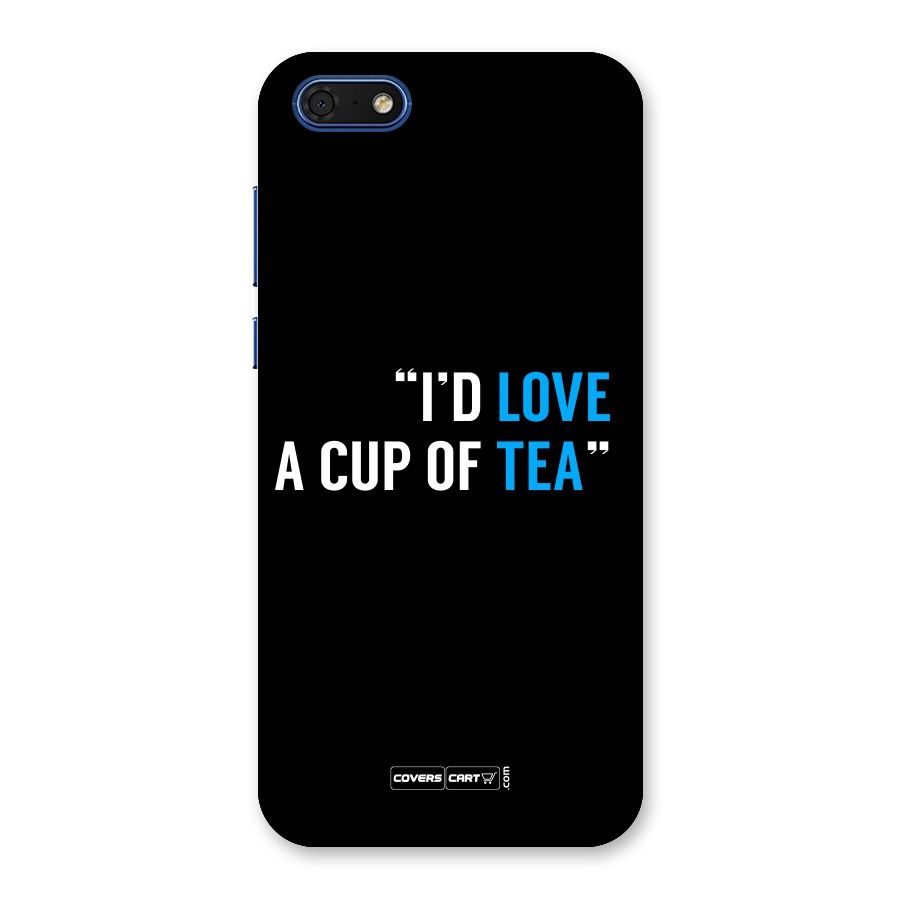 Love Tea Back Case for Honor 7s