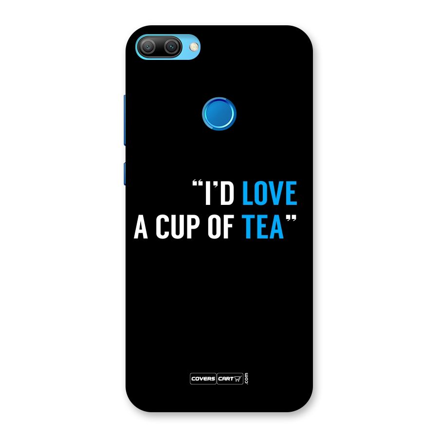 Love Tea Back Case for Honor 9N