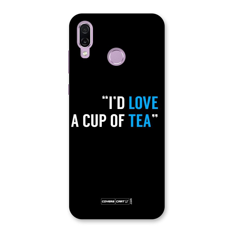 Love Tea Back Case for Honor Play