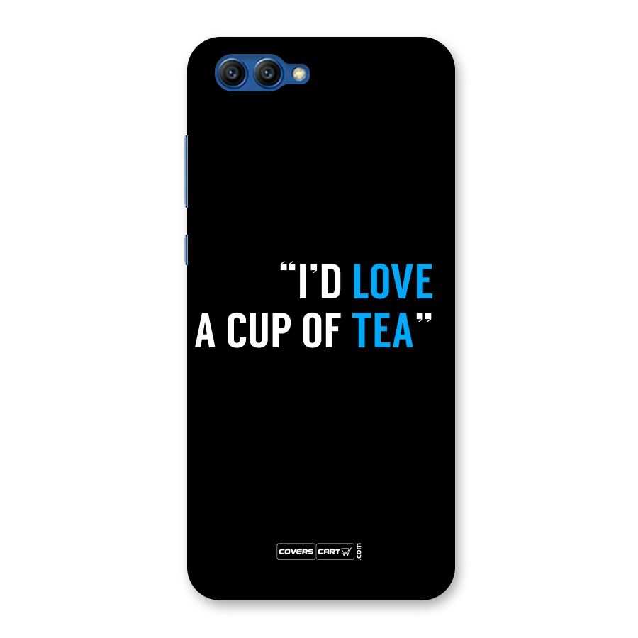 Love Tea Back Case for Honor View 10