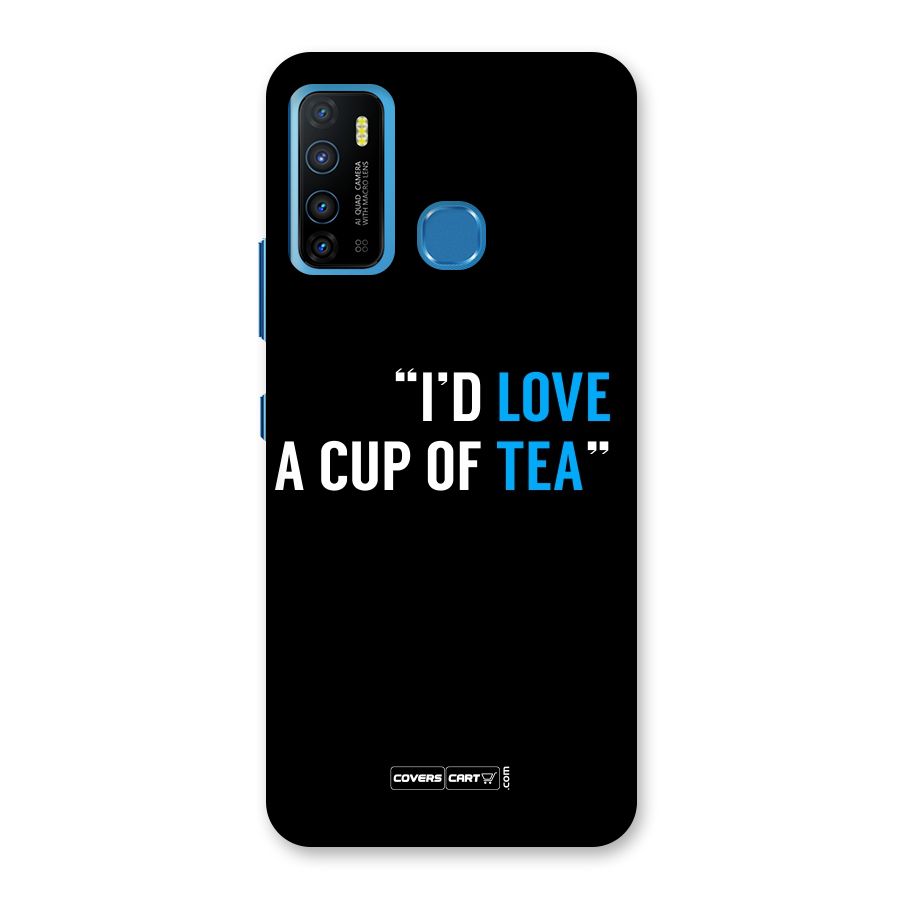 Love Tea Back Case for Infinix Hot 9