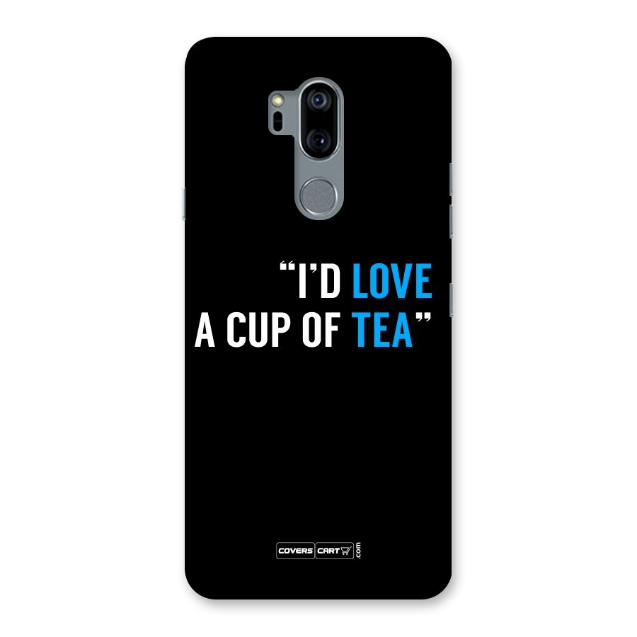 Love Tea Back Case for LG G7