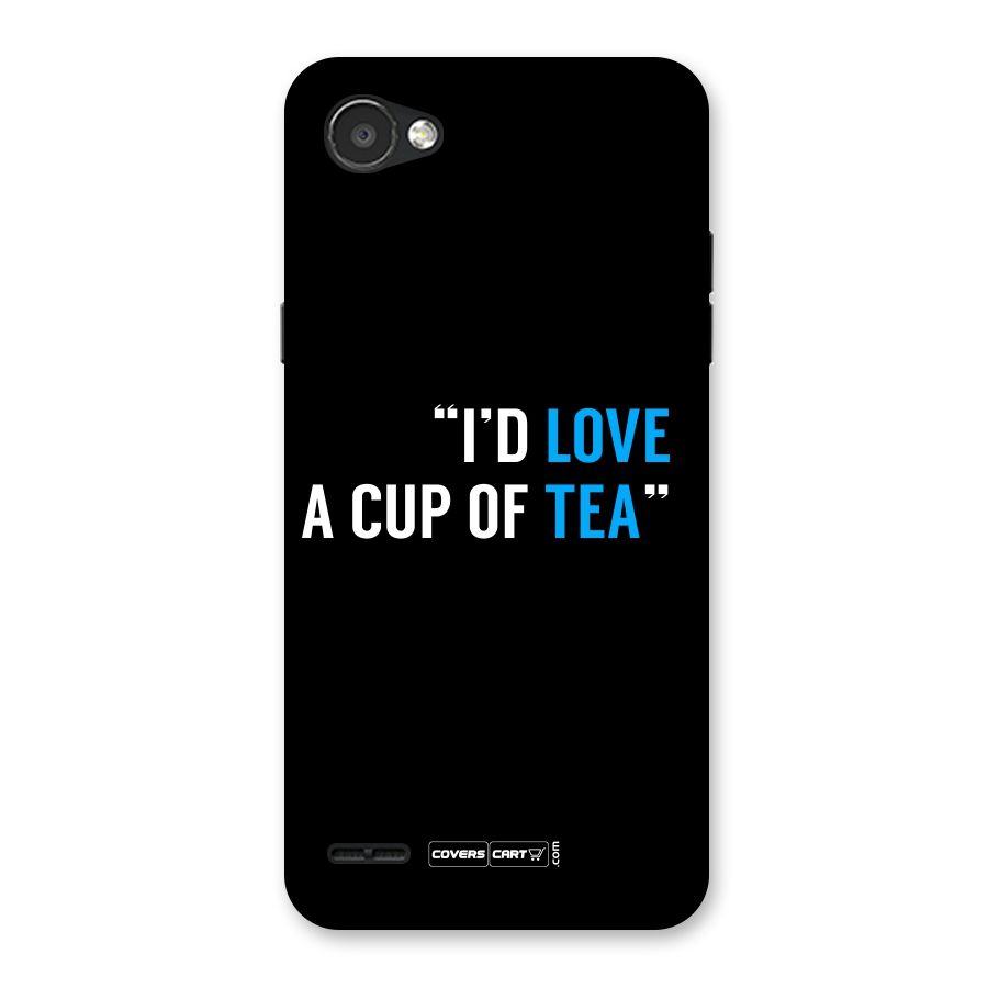 Love Tea Back Case for LG Q6