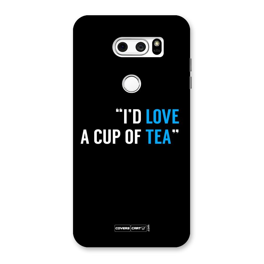 Love Tea Back Case for LG V30