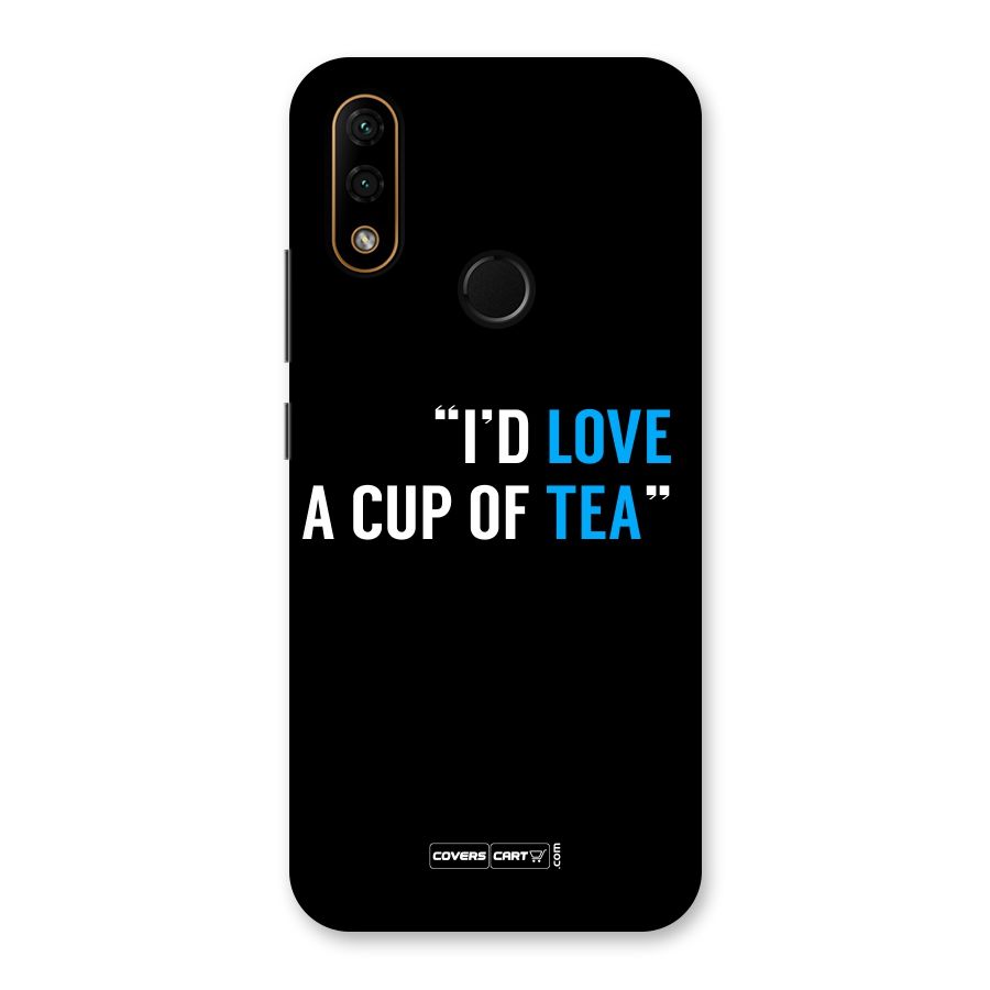 Love Tea Back Case for Lenovo A6 Note