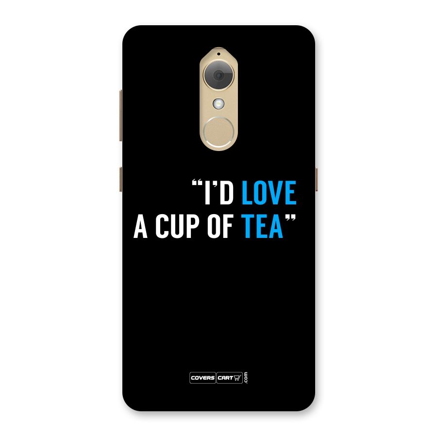 Love Tea Back Case for Lenovo K8
