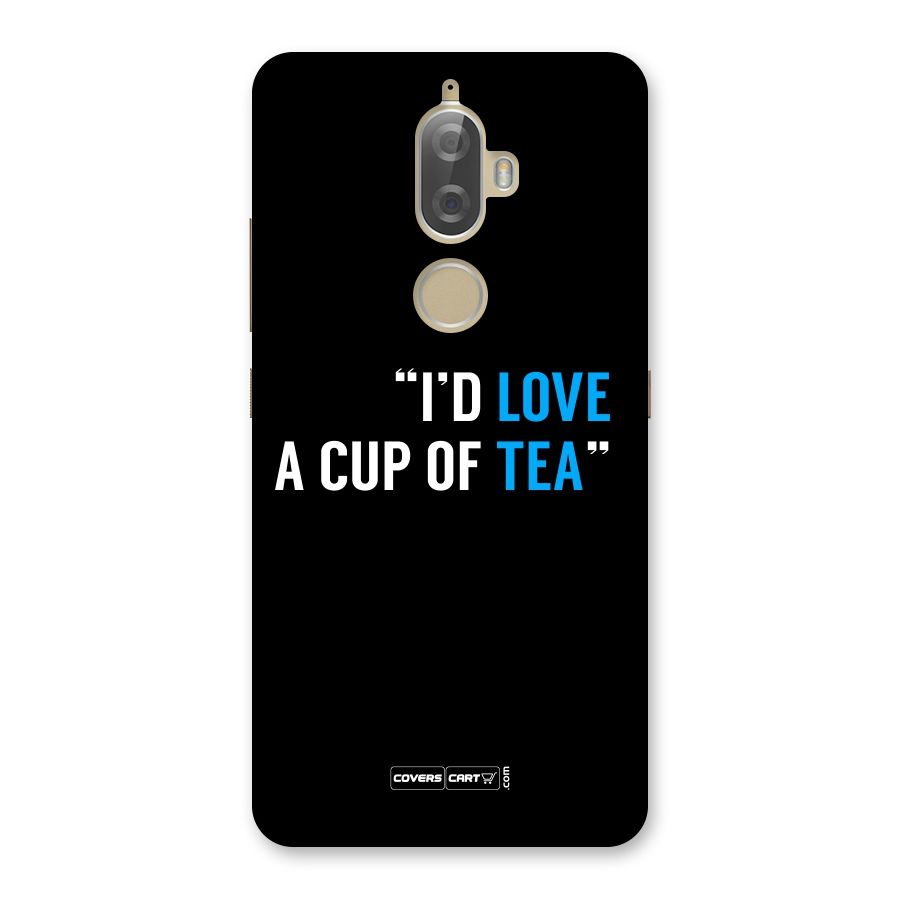 Love Tea Back Case for Lenovo K8 Plus