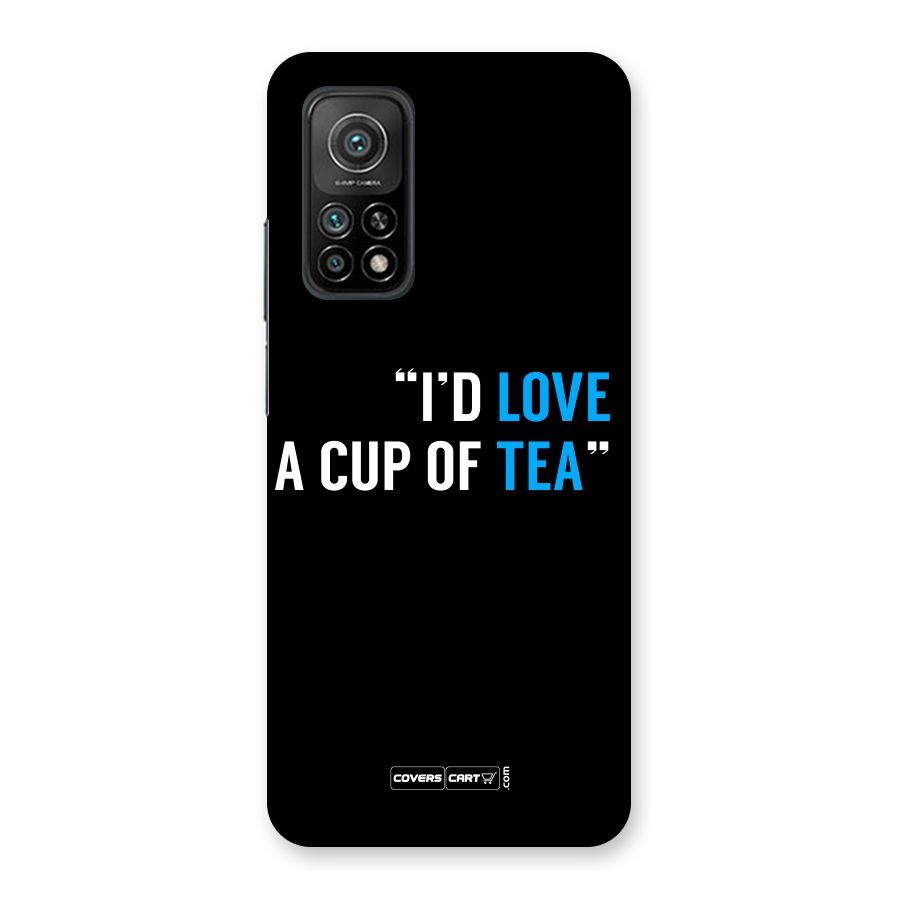 Love Tea Back Case for Mi 10T 5G