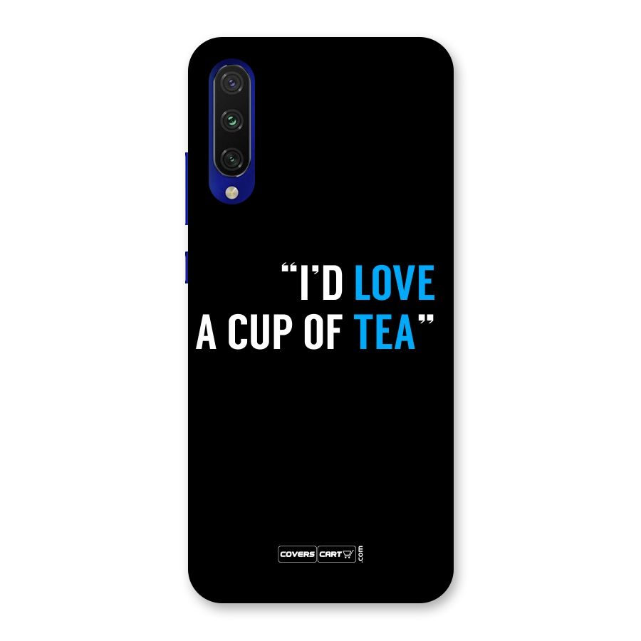 Love Tea Back Case for Mi A3