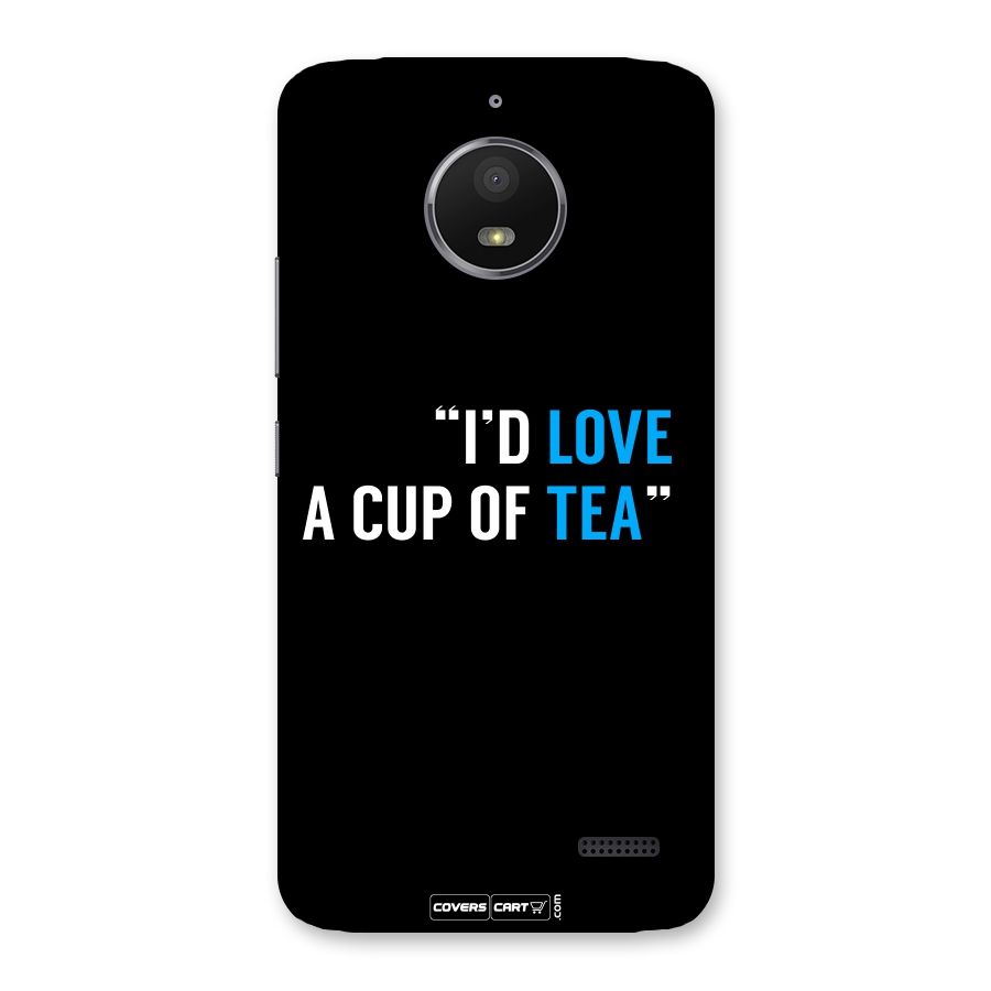 Love Tea Back Case for Moto E4