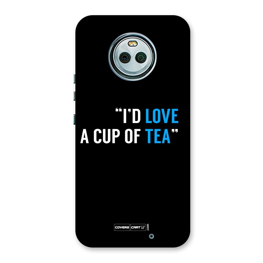 Love Tea Back Case for Moto X4