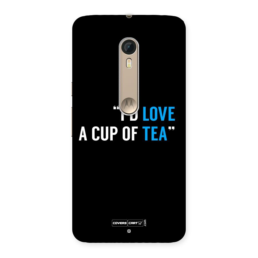 Love Tea Back Case for Motorola Moto X Style