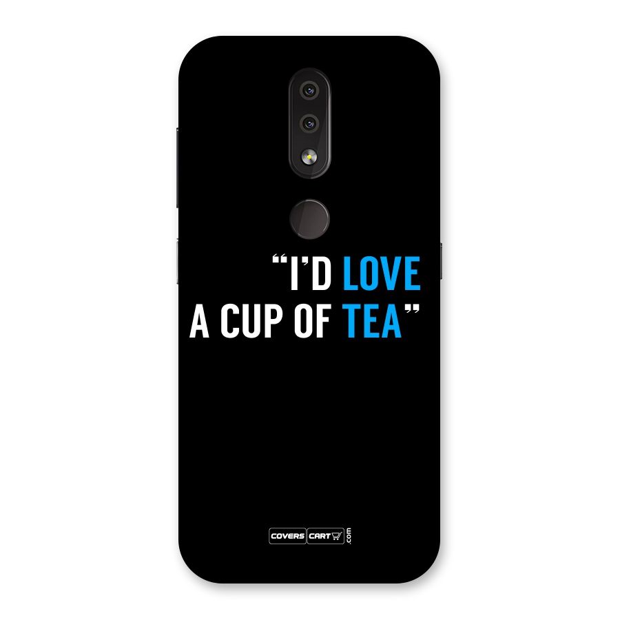 Love Tea Back Case for Nokia 4.2