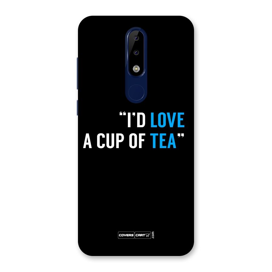 Love Tea Back Case for Nokia 5.1 Plus