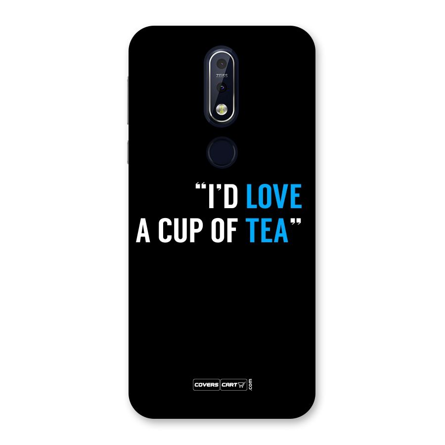 Love Tea Back Case for Nokia 7.1