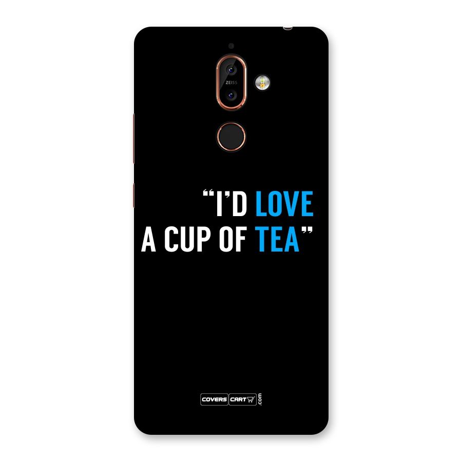 Love Tea Back Case for Nokia 7 Plus