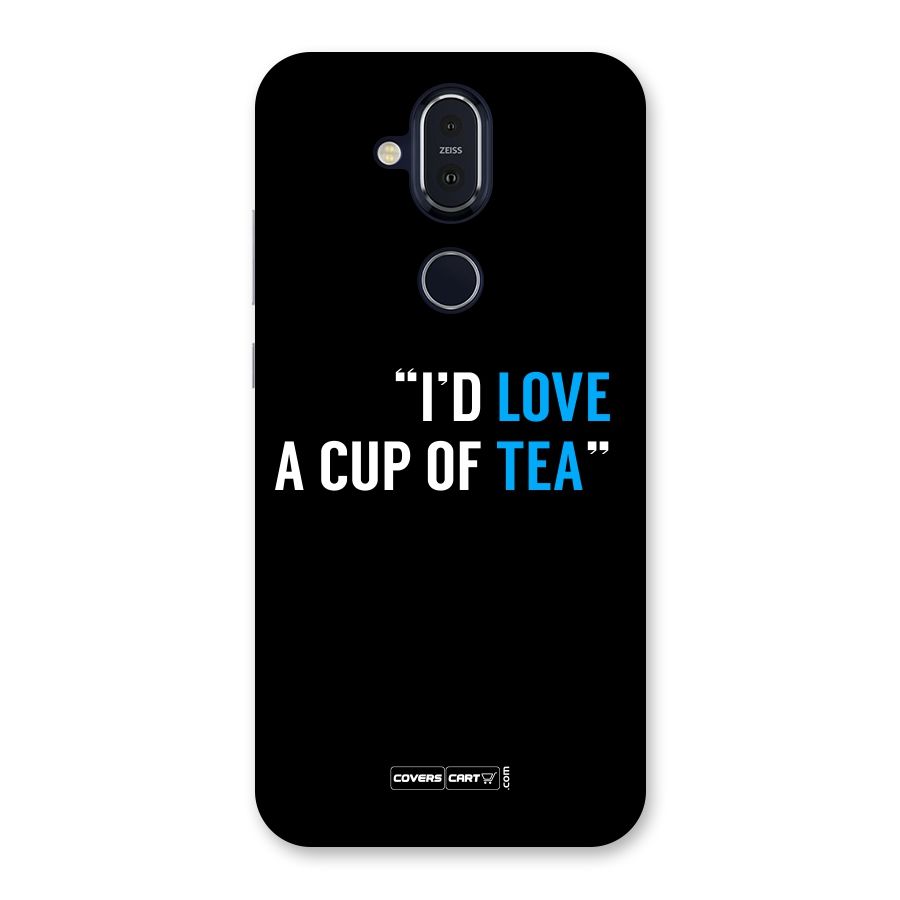 Love Tea Back Case for Nokia 8.1