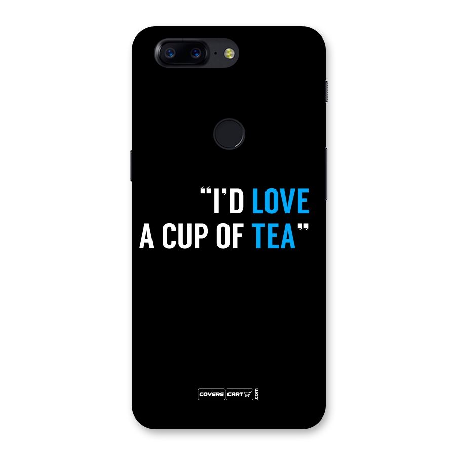 Love Tea Back Case for OnePlus 5T