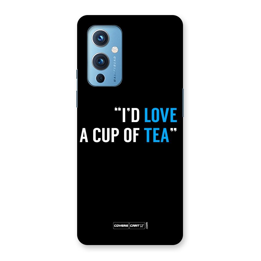 Love Tea Back Case for OnePlus 9