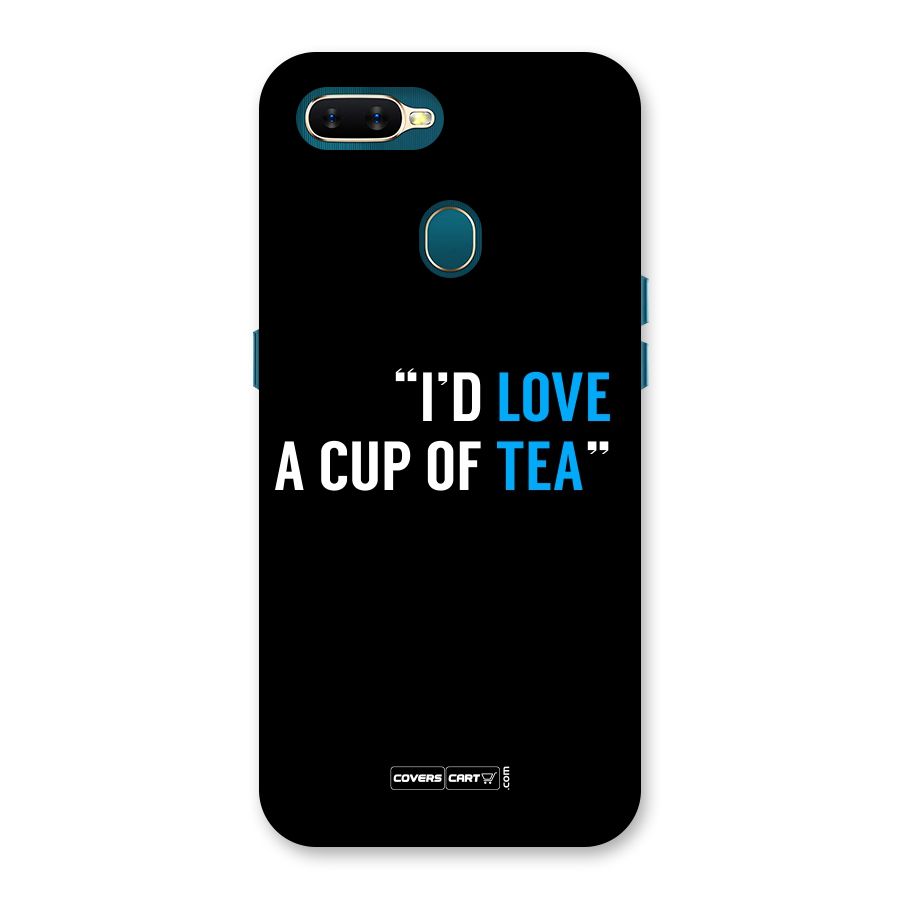 Love Tea Back Case for Oppo A12s